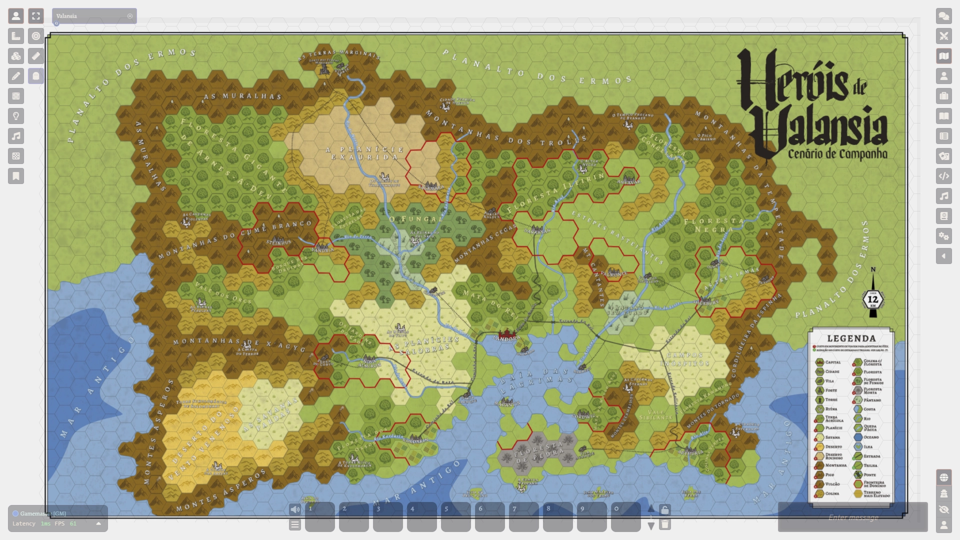 Old Dragon 2e Valansia: Ermos & Hexes