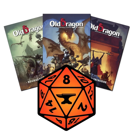 Old Dragon 2e Combo para Foundry VTT: Livro I Regras Básicas + Livro II Regras Expandidas + Livro III Monstros & Inimigos