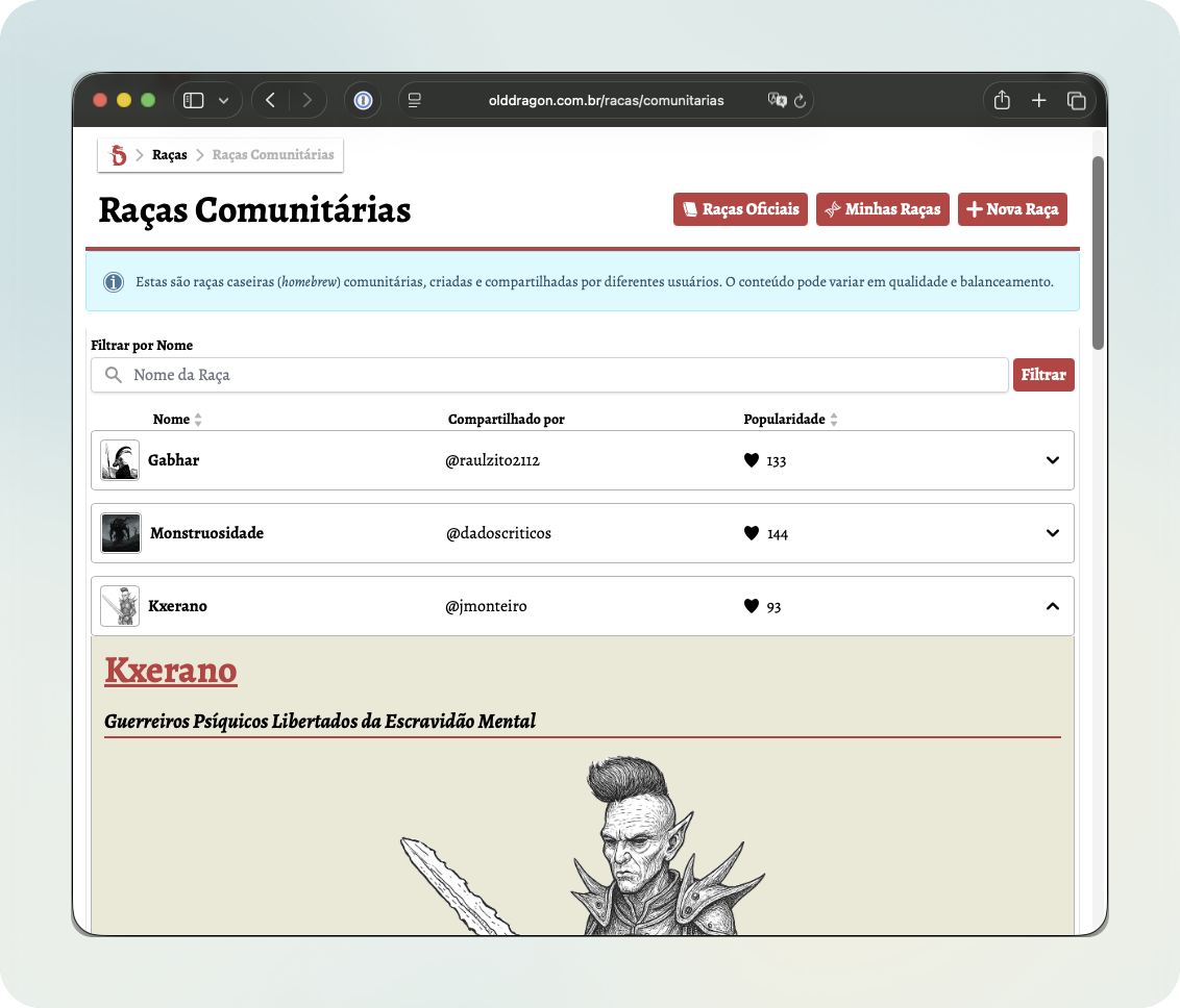Raças Comunitárias