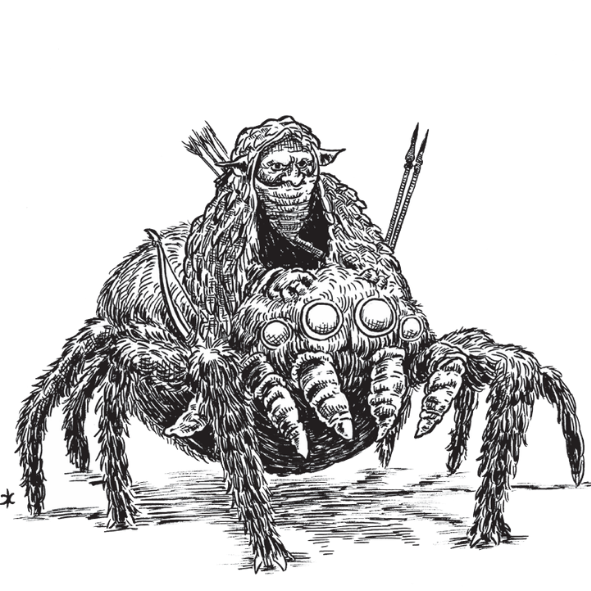 Montador de tarântulas (Goblin) Goblin (Cartapácio)